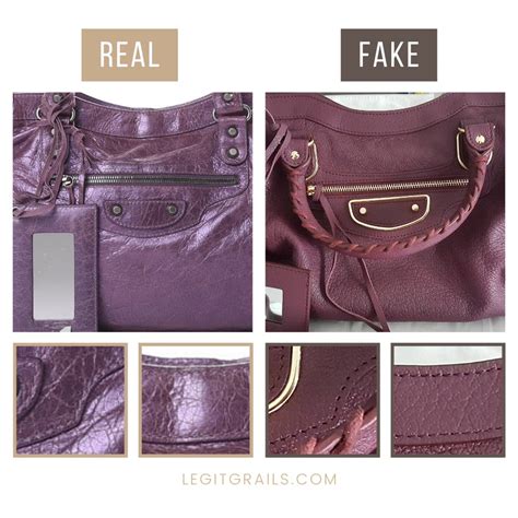 real vs fake balenciaga bag|balenciaga bag knockoff.